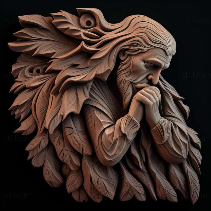 3D model The Stillness of the Wind game (STL)